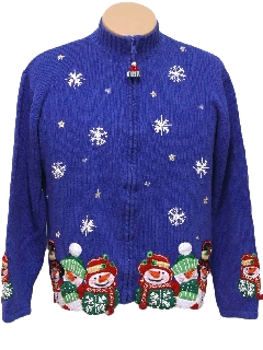 1980's Womens Ugly Christmas Sweater