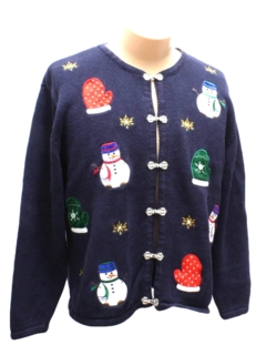 1980's Womens Ugly Christmas Sweater 