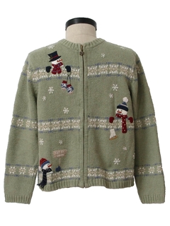 1980's Womens Ugly Christmas Sweater