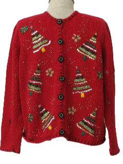 1980's Womens Ugly Christmas Sweater