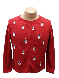 1980's Womens Ugly Christmas Sweater