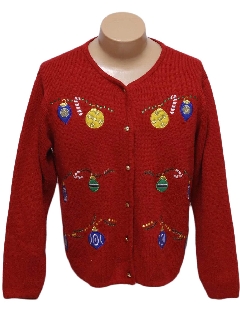 1980's Womens Ugly Christmas Sweater