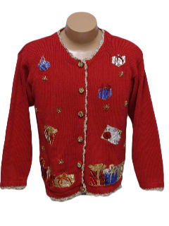 1980's Womens Ugly Christmas Sweater