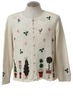 1980's Womens Ugly Christmas Sweater