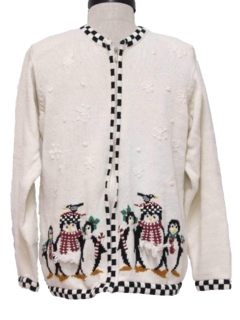 1980's Womens Ugly Christmas Sweater 