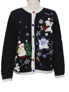 1980's Womens Ugly Christmas Sweater