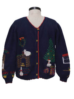 Kitty Cat Ugly Christmas Sweaters at RustyZipper.Com: Thousands of Ugly ...