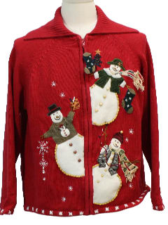 1980's Womens Ugly Christmas Sweater