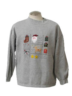 1980's Unisex Ugly Christmas Sweatshirt