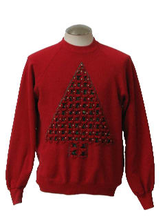 1980's Unisex Ugly Christmas Sweatshirt