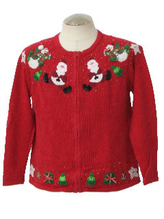 1980's Womens Ugly Christmas Sweater