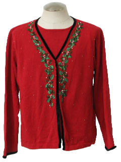 1980's Womens Ugly Christmas Sweater