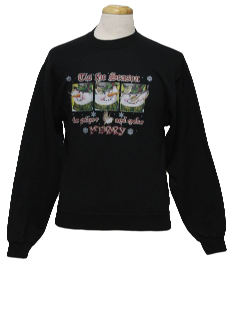 1980's Unisex Ugly Christmas Sweatshirt