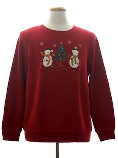 1980's Unisex Ugly Christmas Sweatshirt