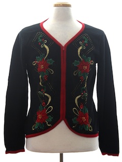 Women's Cardigan Ugly Christmas Sweaters at RustyZipper.com: V-Neck ...