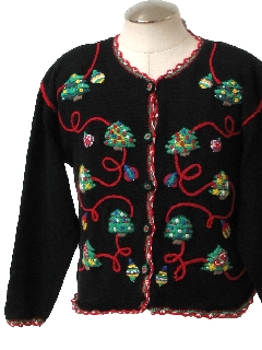 1980's Womens Ugly Christmas Sweater