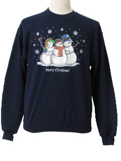 1980's Unisex Ugly Christmas Sweatshirt