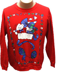 1980's Unisex Ugly Christmas Sweatshirt