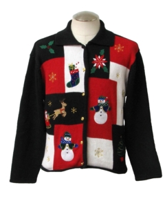 1980's Womens Ugly Christmas Sweater