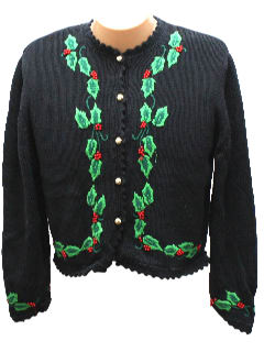 1980's Womens Ugly Christmas Sweater 