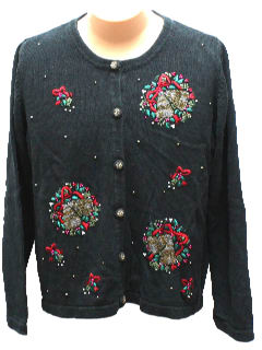 1980's Womens Ugly Christmas Sweater 