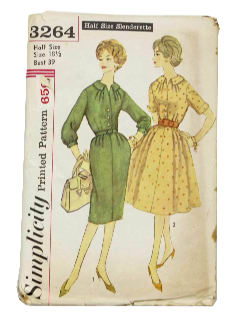 1960's Womens Sewing Pattern