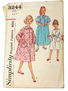 1950's Womens/Childs Sewing Pattern