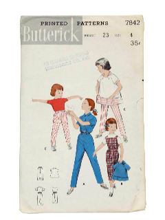 1950's Womens/Childs Sewing Pattern