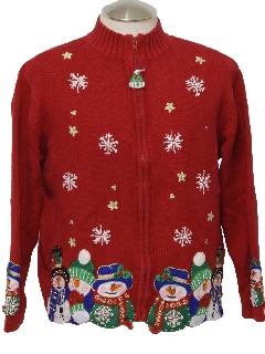 1980's Womens Ugly Christmas Sweater