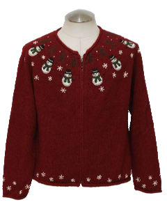 1980's Womens Ugly Christmas Sweater 