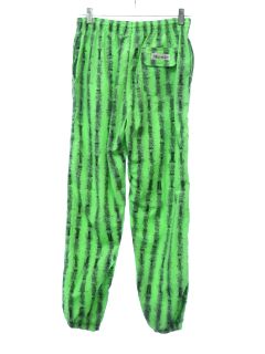 1980's Mens Totally 80s Baggy Print Pants