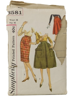 1960's Womens Pattern