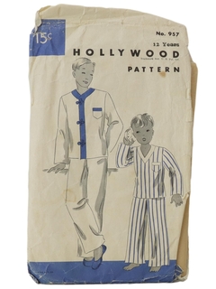1950's Mens/Childs Hollywood Pattern