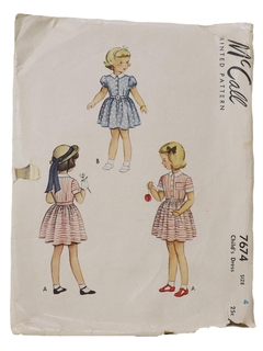 1940's Womens/Childs Pattern