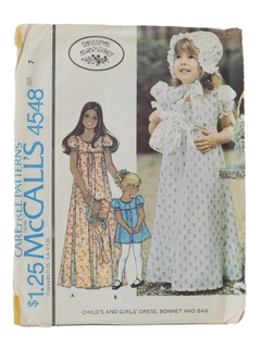 1970's Womens/Childs Pattern