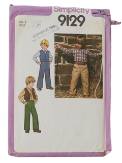 1970's Mens/Childs Pattern