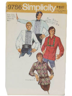 1970's Mens Pattern