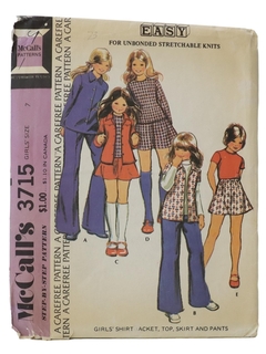 1970's Womens/Childs Pattern