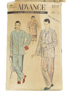 1950's Mens Pattern