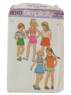 1970's Womens/Childs Pattern