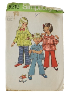 1970's Womens/Childs Pattern