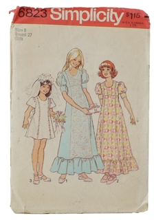 1970's Womens/Childs Pattern