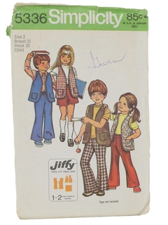 1970's Womens/Childs Pattern