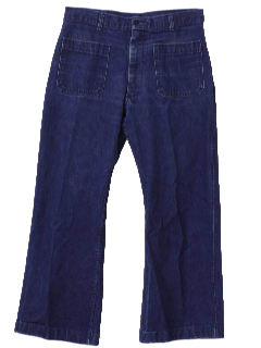 1970's Mens Bellbottom Jeans Pants