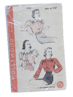 1940's Womens Pattern