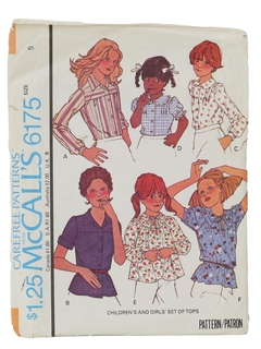 1970's Womens/Childs Pattern