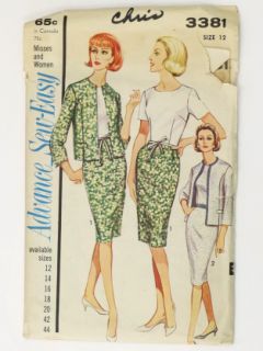 1960's Womens Pattern