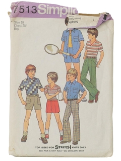 1970's Mens/Boys Pattern