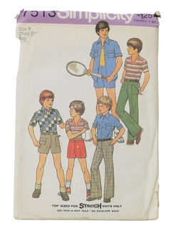 1970's Mens/Childs Pattern