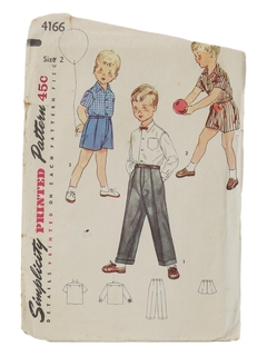 1950's Mens/Childs Pattern